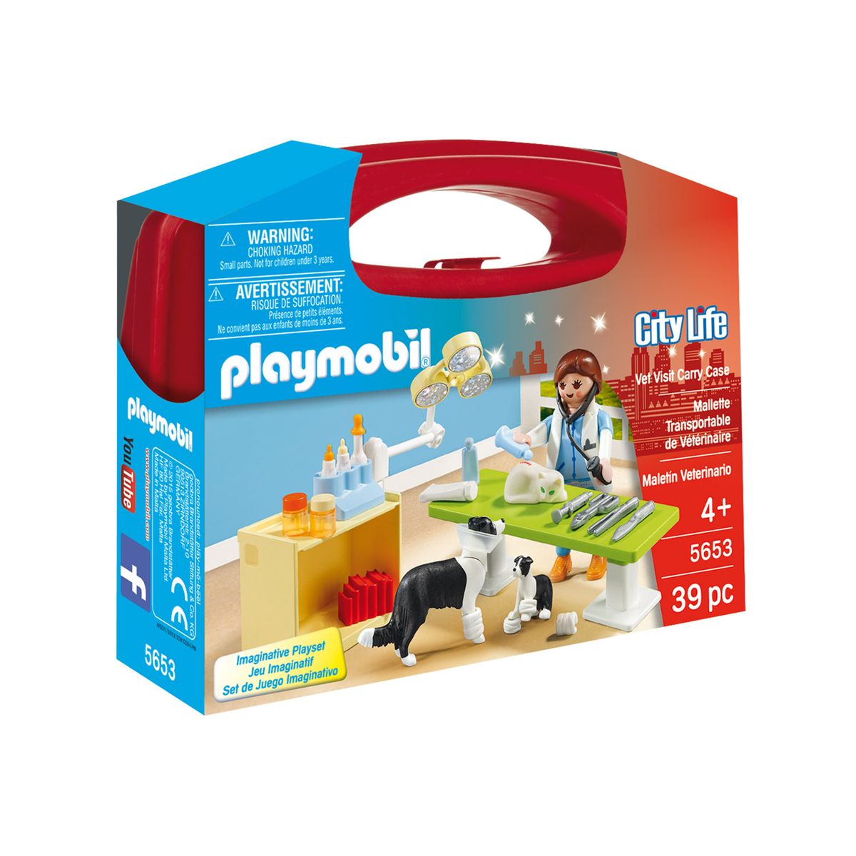 Valisette Vétérinaire Playmobil City Life 5653