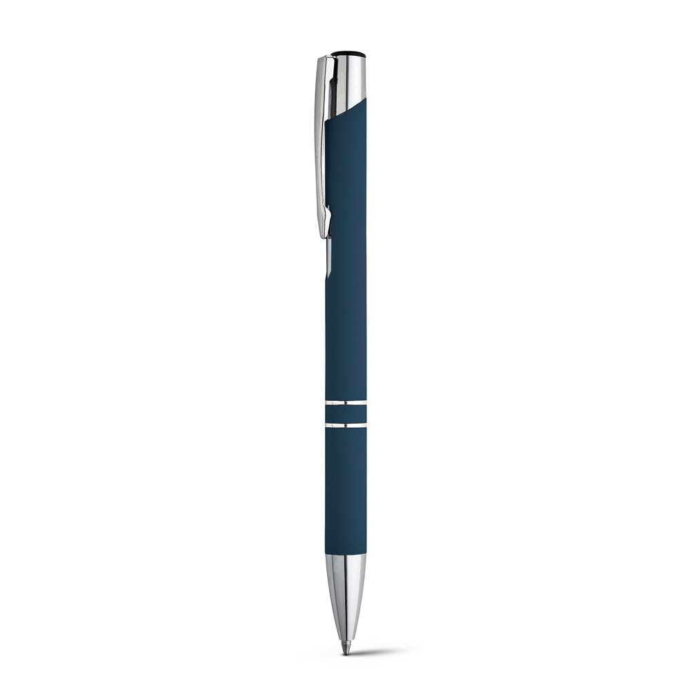 hi!dea 81141 - Stylo en aluminium avec finition en caoutchouc
