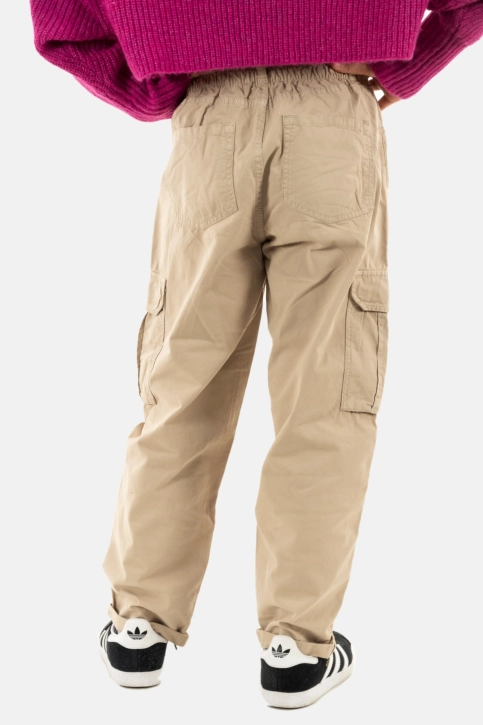 pantalons toile teddy smith holly 222 beige