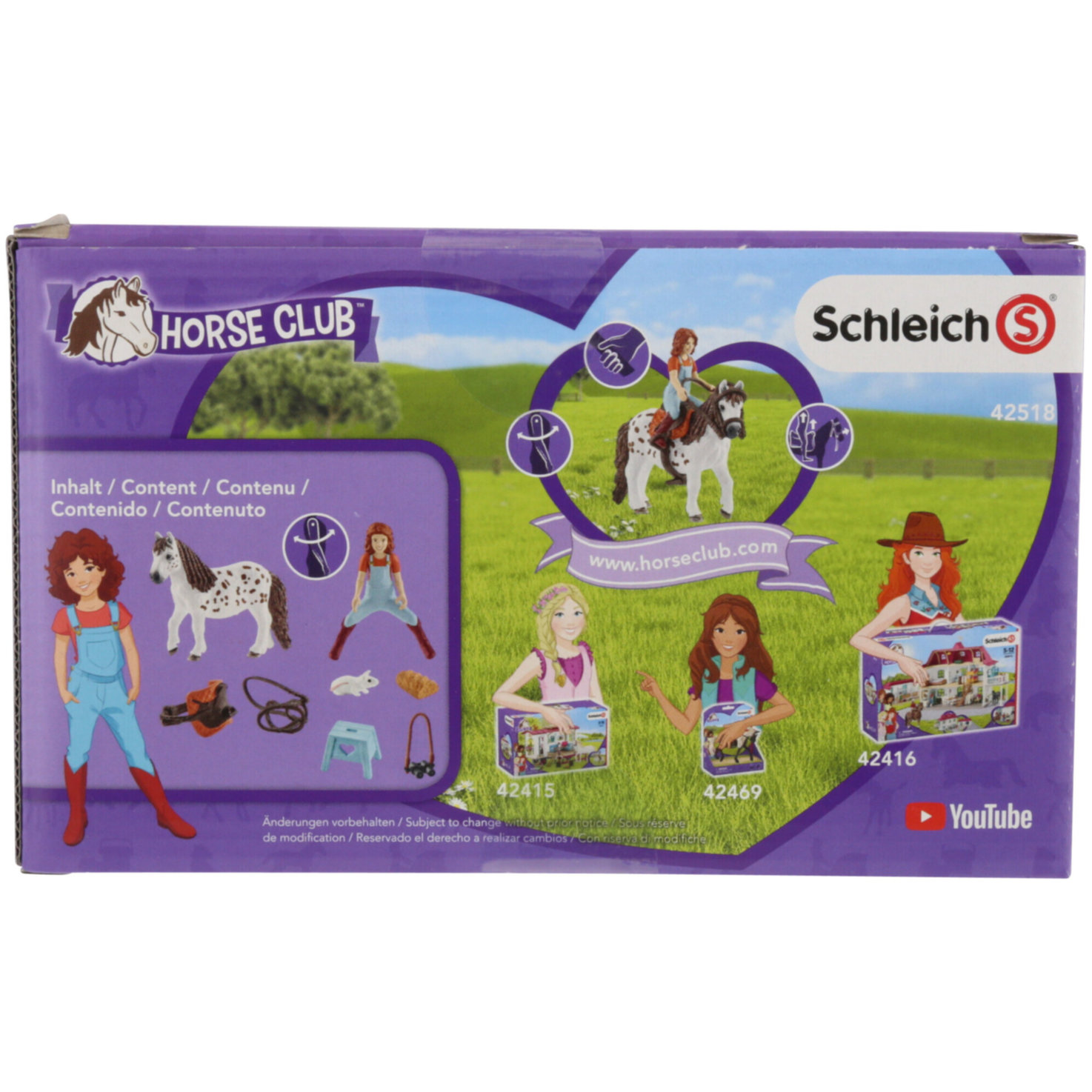 schleich HORSE CLUB 42518 Mia und Spotty