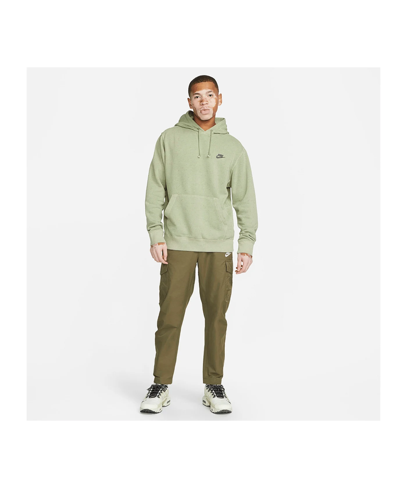 Nike Club Fleece+ Hoody Grün F334