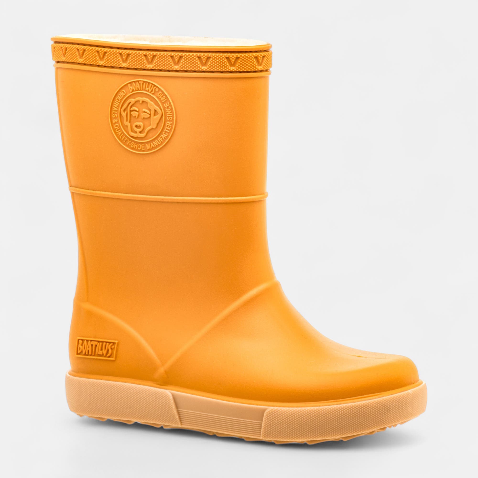 Bottes de pluie Garçon orange