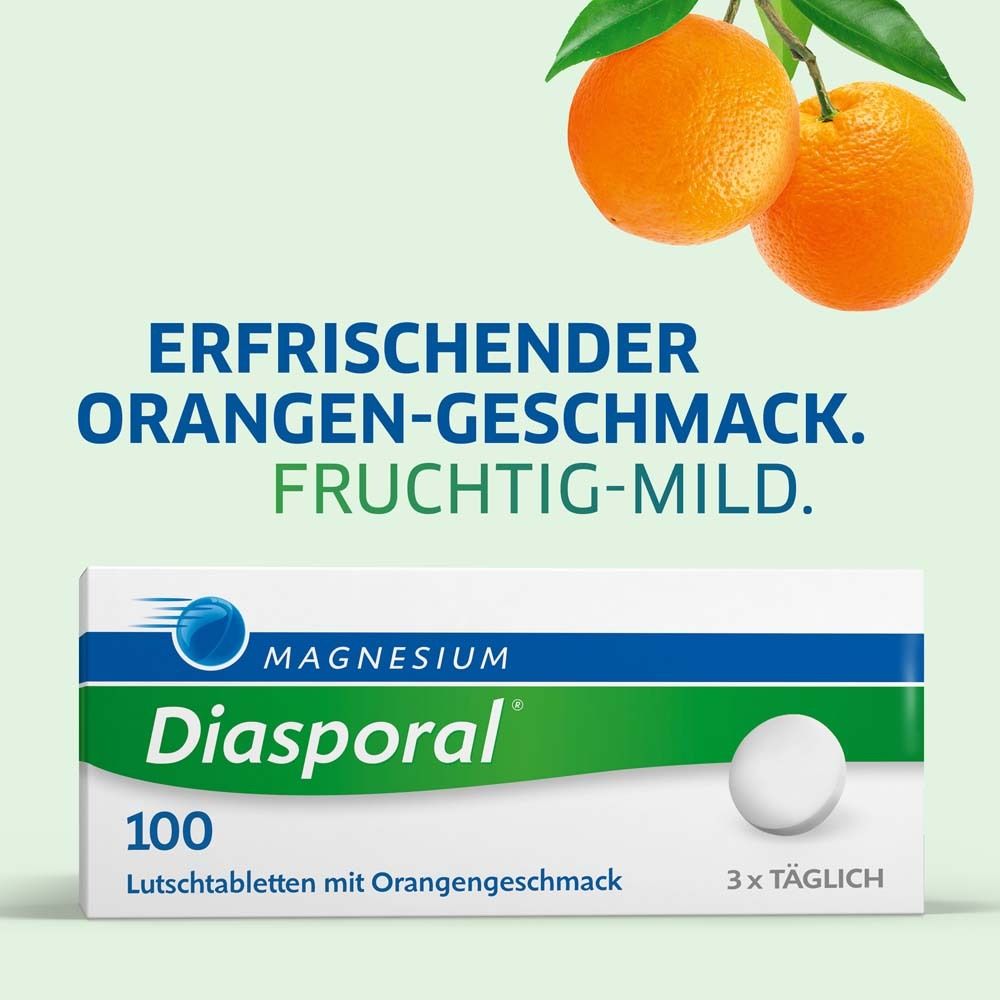 Magnesium-Diasporal® 100 Lutschtabletten