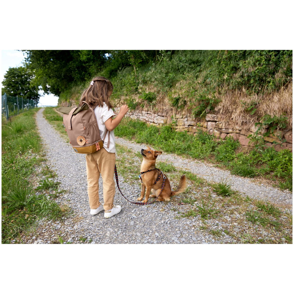 LässigLässig   Kinderucksack Rolltop Nature hazelnut
