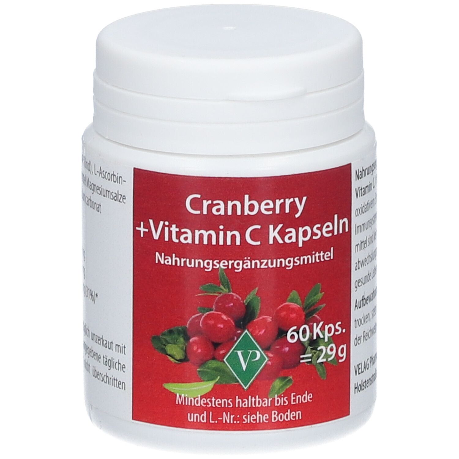 Cranberry-Preiselbeer + C Kapseln