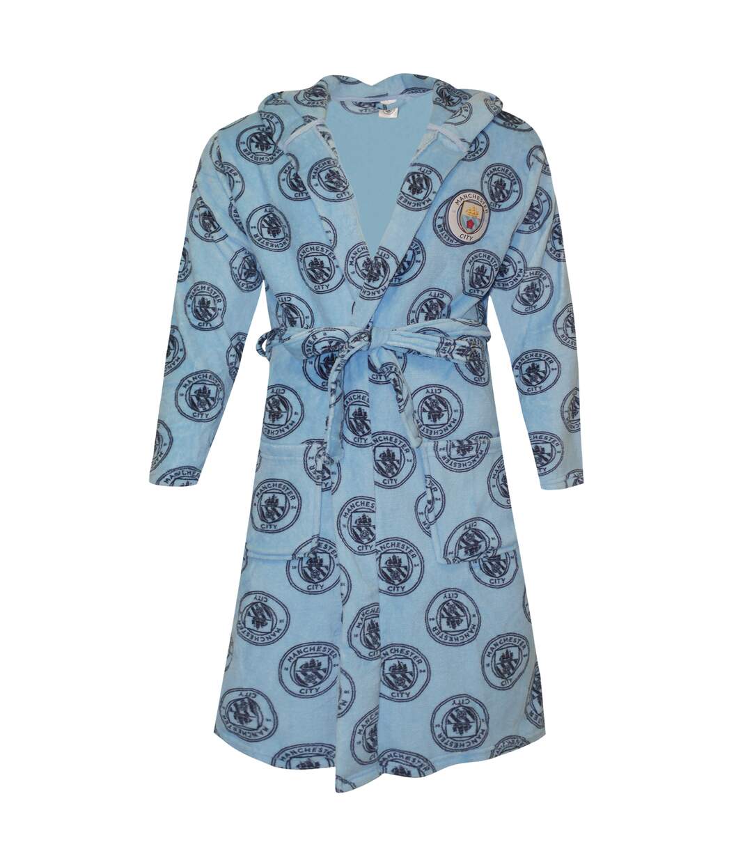 Manchester City FC - Peignoir - Homme (Bleu ciel) - UTUT1262