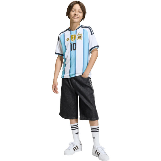 adidas Argentinië Thuis Shirt Messi Kids WK 2026