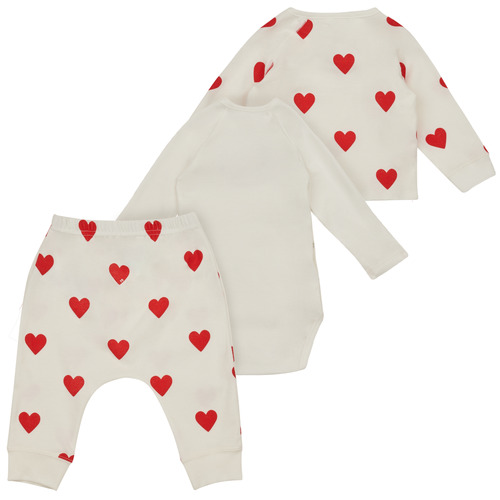 Petit Bateau - LALLA - Rouge / Blanc