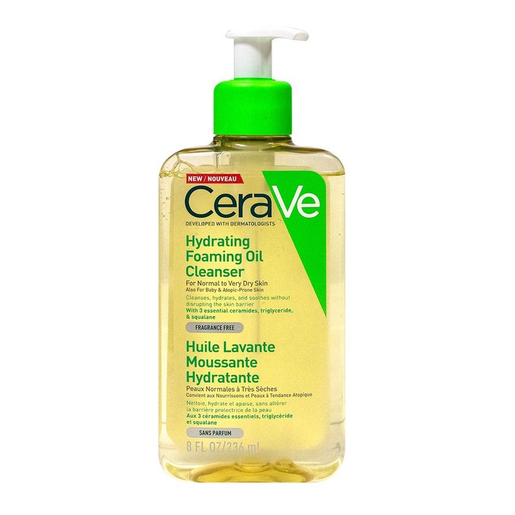 Huile lavante moussante peau normale 236ml