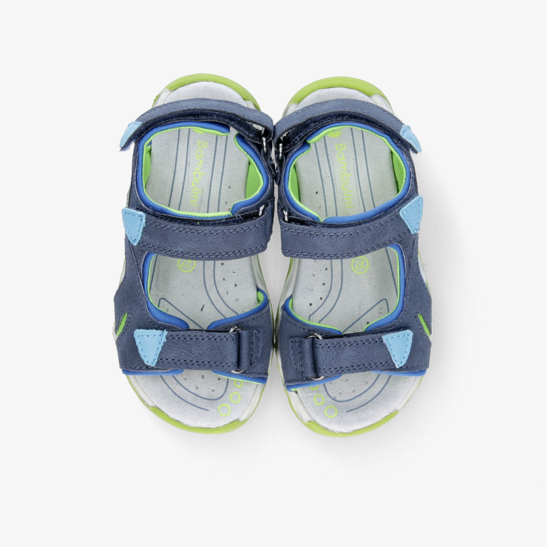 Bambulini Kinder Sandalen blau