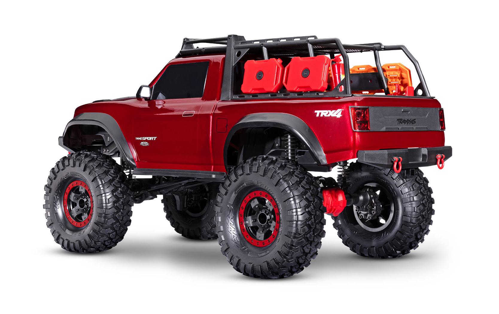 Scale Crawler TRX-4 Sport High Trail Rot, ARTR 1:10<br>Rockcrawler mit Portalachsen und extra hoher Bodenfreiheit