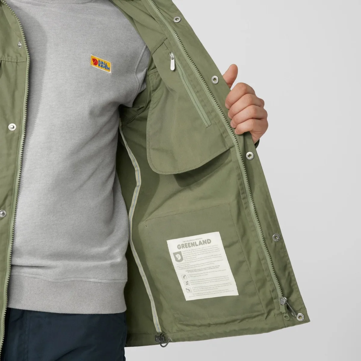 Fjällräven Men's Greenland Jacket Mountain Blue