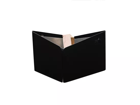 Krak Brasero à bois 79x69cm - levant noir