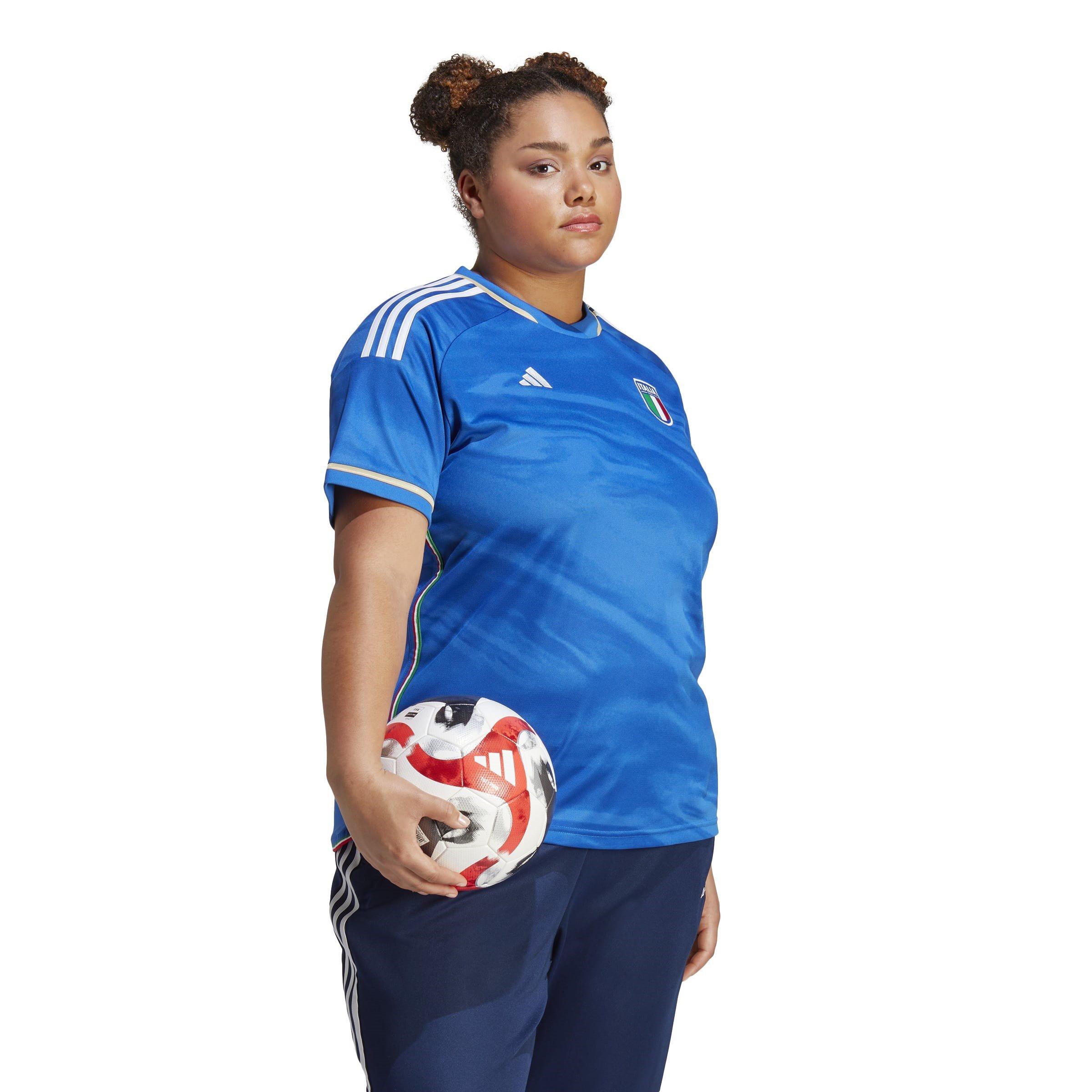 adidas Italy Home Shirt 2023 Womens Plus Size
