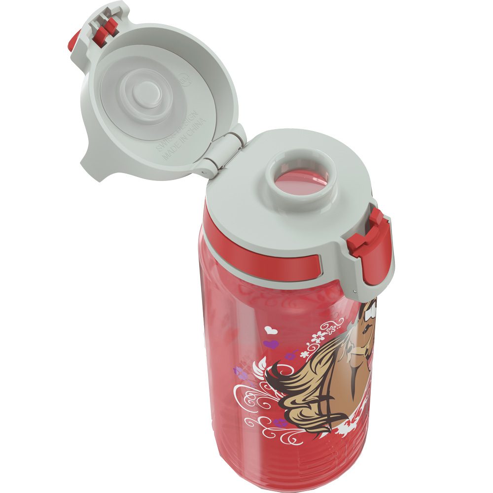 Sigg VIVA ONE 0.5L Trinkflasche Kinder Horses rot