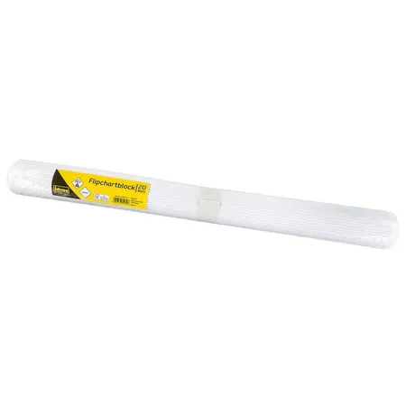 Idena Flipchartblock, 65 x 100 cm, 20 Blatt, blanko, extraweißes Premiumpapier 80g/m²
