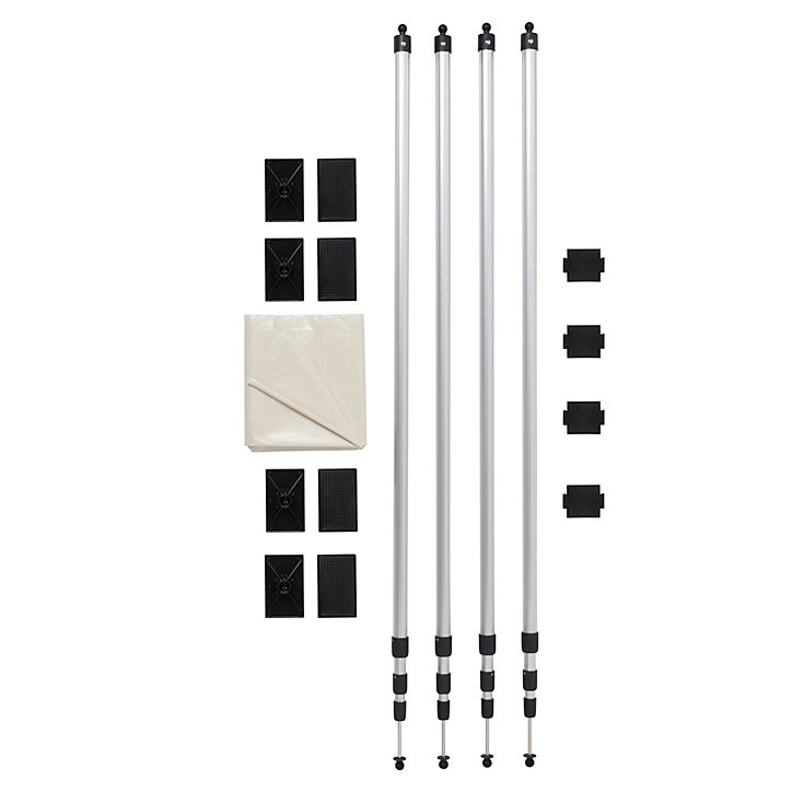Kit de séparation de pièce anti-poussière GoodHome 4 x 10m