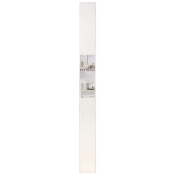 Wand- en plafondpaneel PVC wit hoogglans 270x25 cm 4 stuks 2,7m2