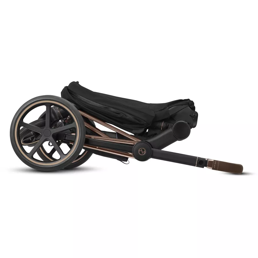 cybex PLATINUM Kombikinderwagen Priam Chrome Brown Nautical Blue