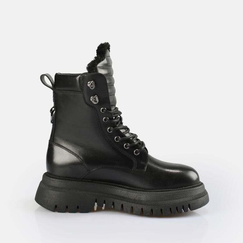 Shade Laceup HI Warm Bottines, noir
