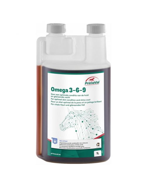 Primeval Omega 3-6-9 Paard - Supplement - Vacht - 1 l