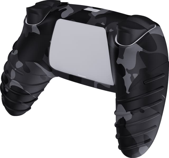 Piranha beskyttende cover til PS5 controller (grå kamuflage)