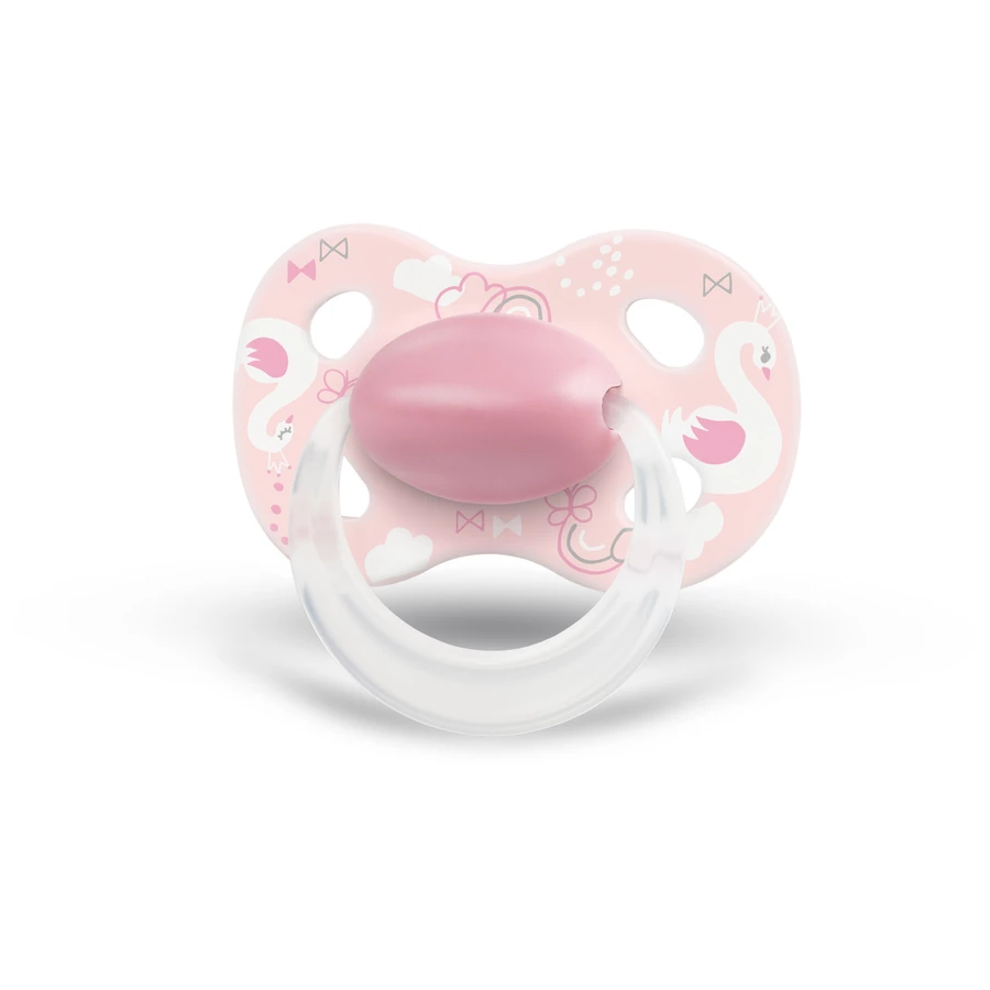 Medela Baby Schnuller Original ab dem 18. Monat DUO Signature 4 Stück in rosé