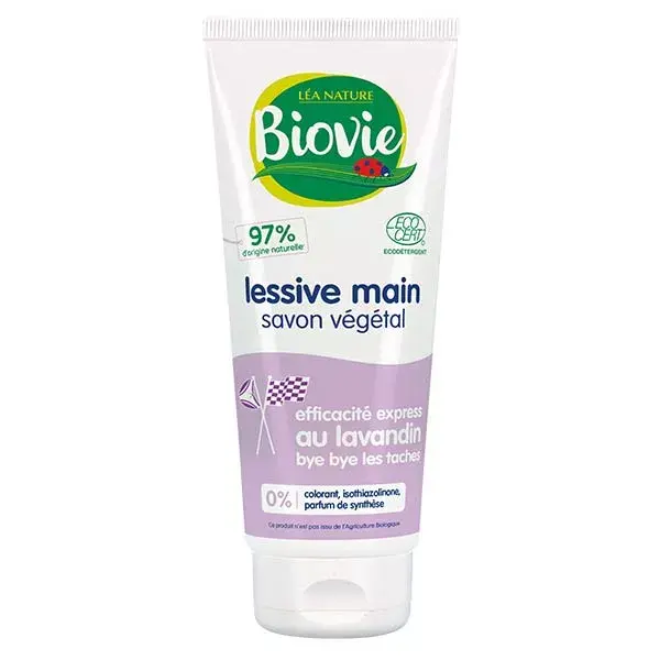 Biovie Lessive Main Express Huile Essentielle de Lavandin 200ml