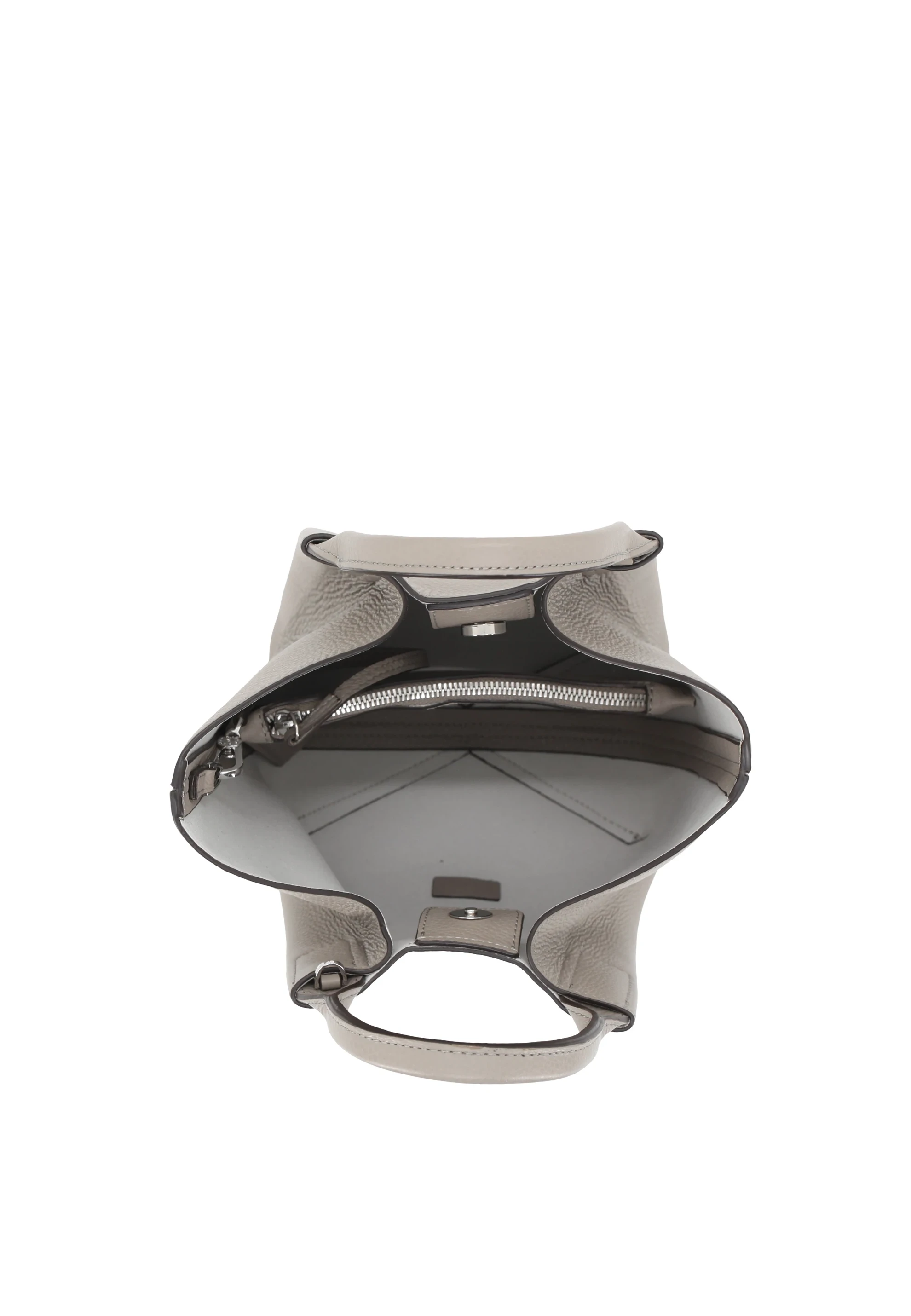 Shopper ESSENTIAL small Leather Agave Standard