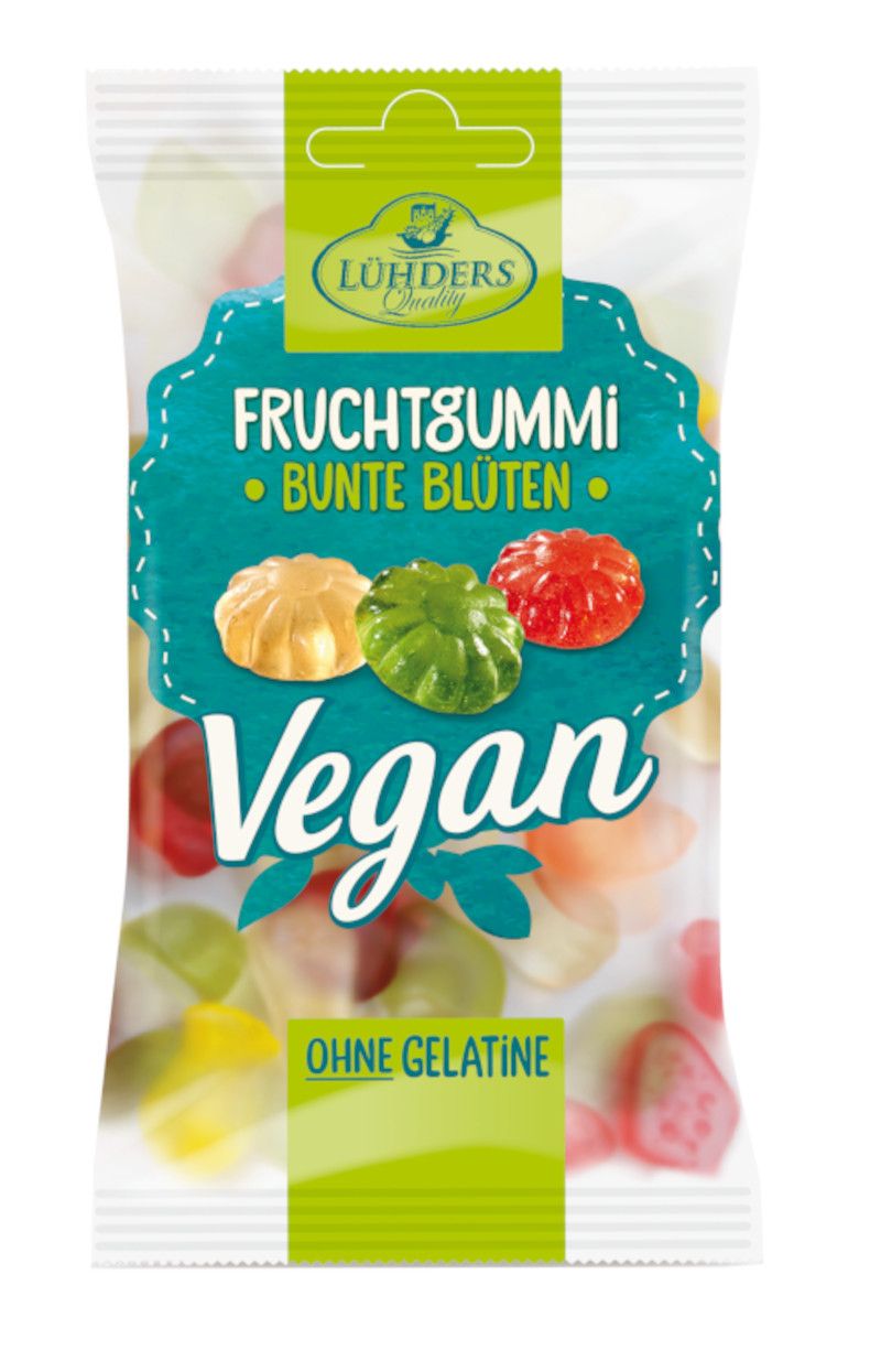 LÜHDERS - 10er Vorratspackung Bunte Blüten -vegan-