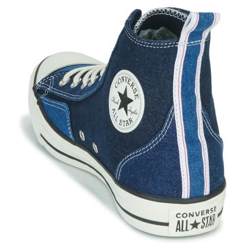 Converse - CHUCK TAYLOR ALL STAR HI - Bleu / Blanc