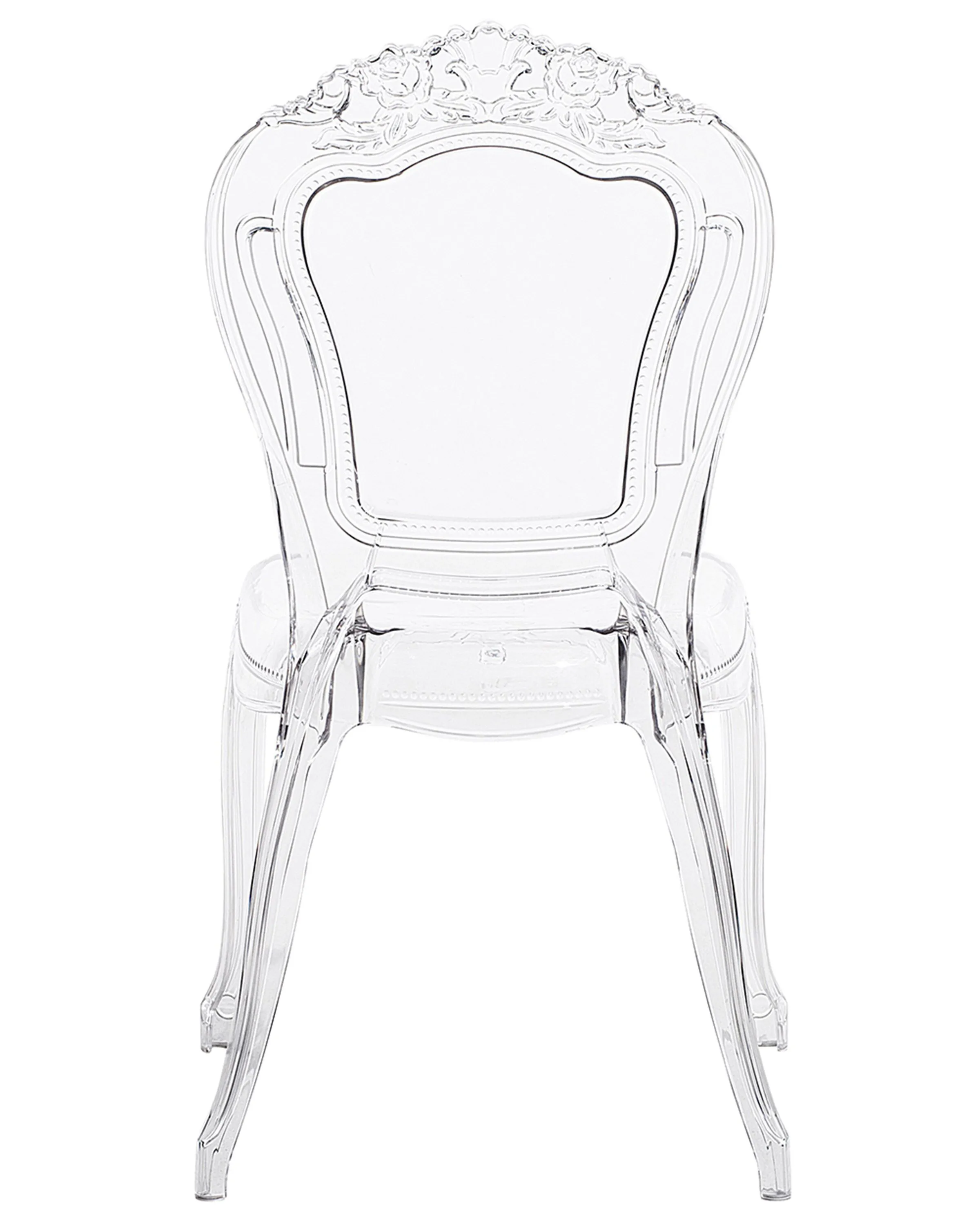 Set van 2 eetkamerstoelen VERMONT Transparant