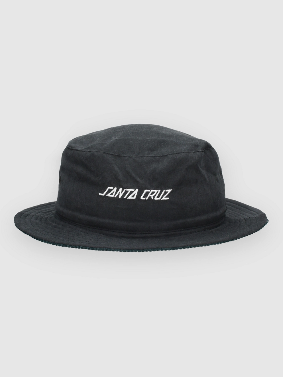 Santa Cruz Strip Reversible Bucket Hat black/emerald
