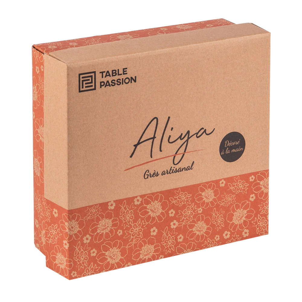 Coffret de 4 mugs Aliya 30 cl Table passion