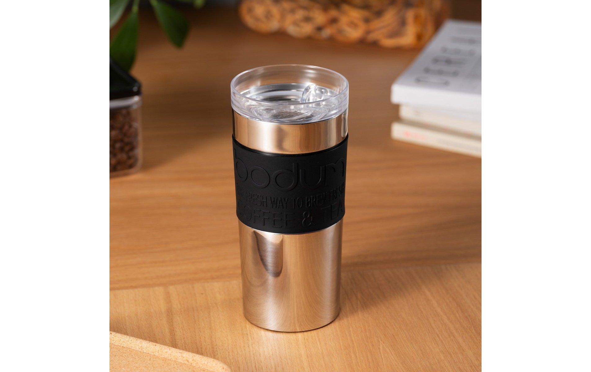 Travel Mug Iced Vanilla Latte, Silber, 0.35 lReisebecher aus Edelstahl