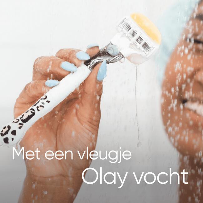 Gillette Venus Comfortglide Luipaard Navulmesjes 3 Stuks