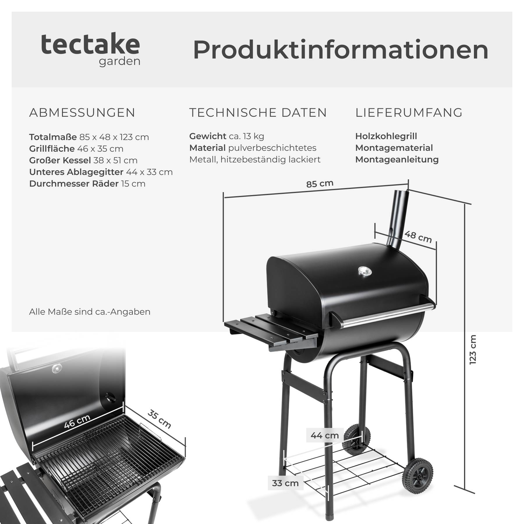 Holzkohlegrill
