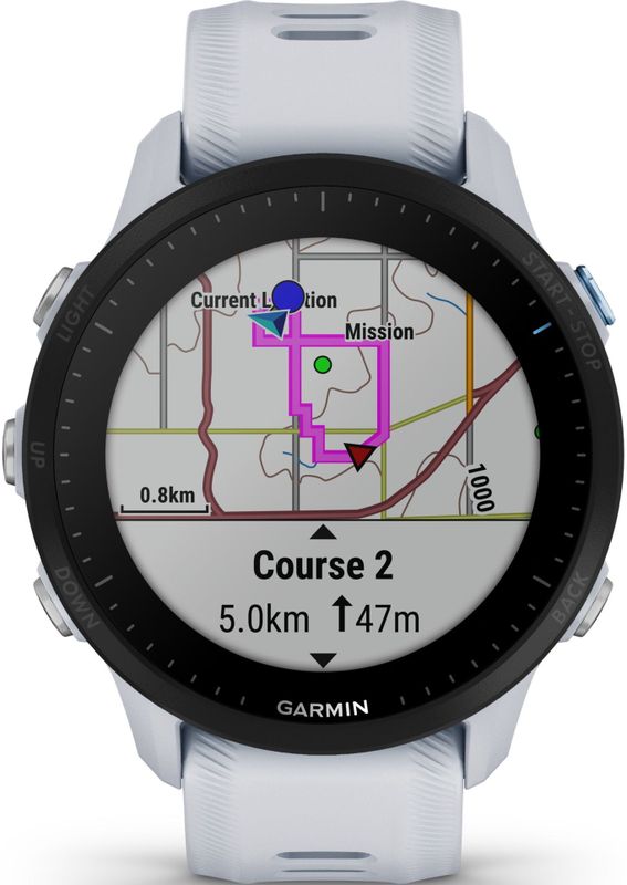 Garmin Forerunner 955 - Hardloophorloge - 46 mm - Wit