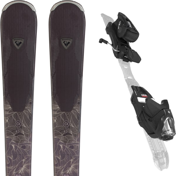 Pack ski ROSSIGNOL EXPERIENCE W 82 TI K+NX 12 KONECT GW B90 PURPLE/BLACK