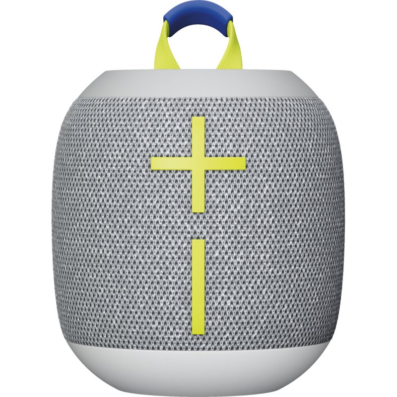 Enceinte sans fil Ultimate Ears WONDERBOOM 4, enceinte Bluetooth portable et etanche avec de puissantes basses et un son a 360 degres - Blanc