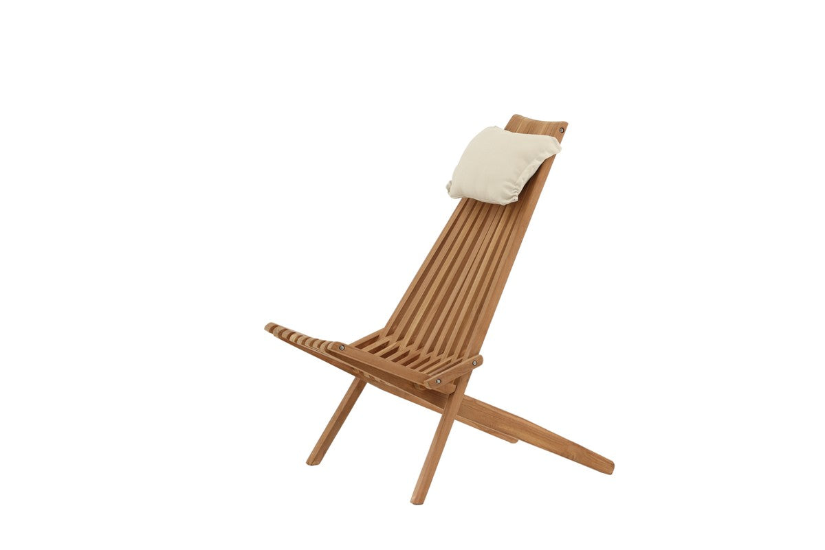 Cream Tuin Loungestoel - Naturel Hout