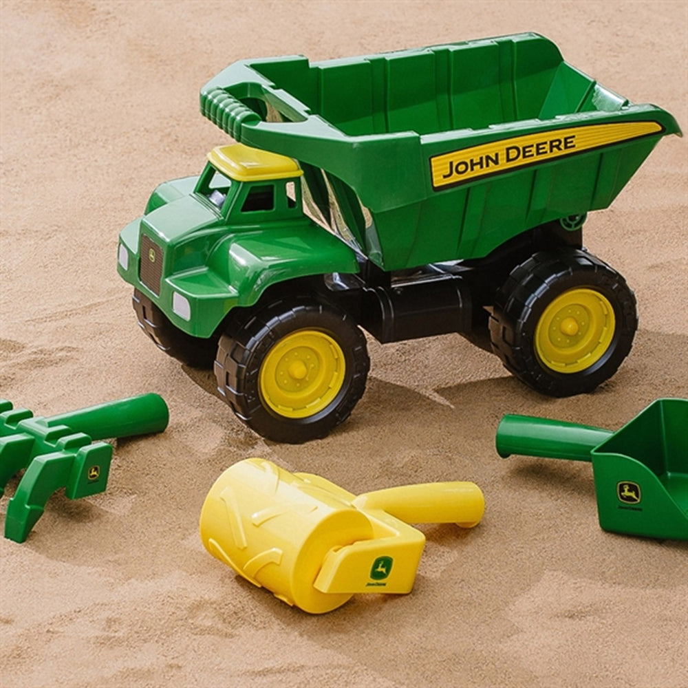 Køb John Deere Dump Truck m. Sandlegetøj