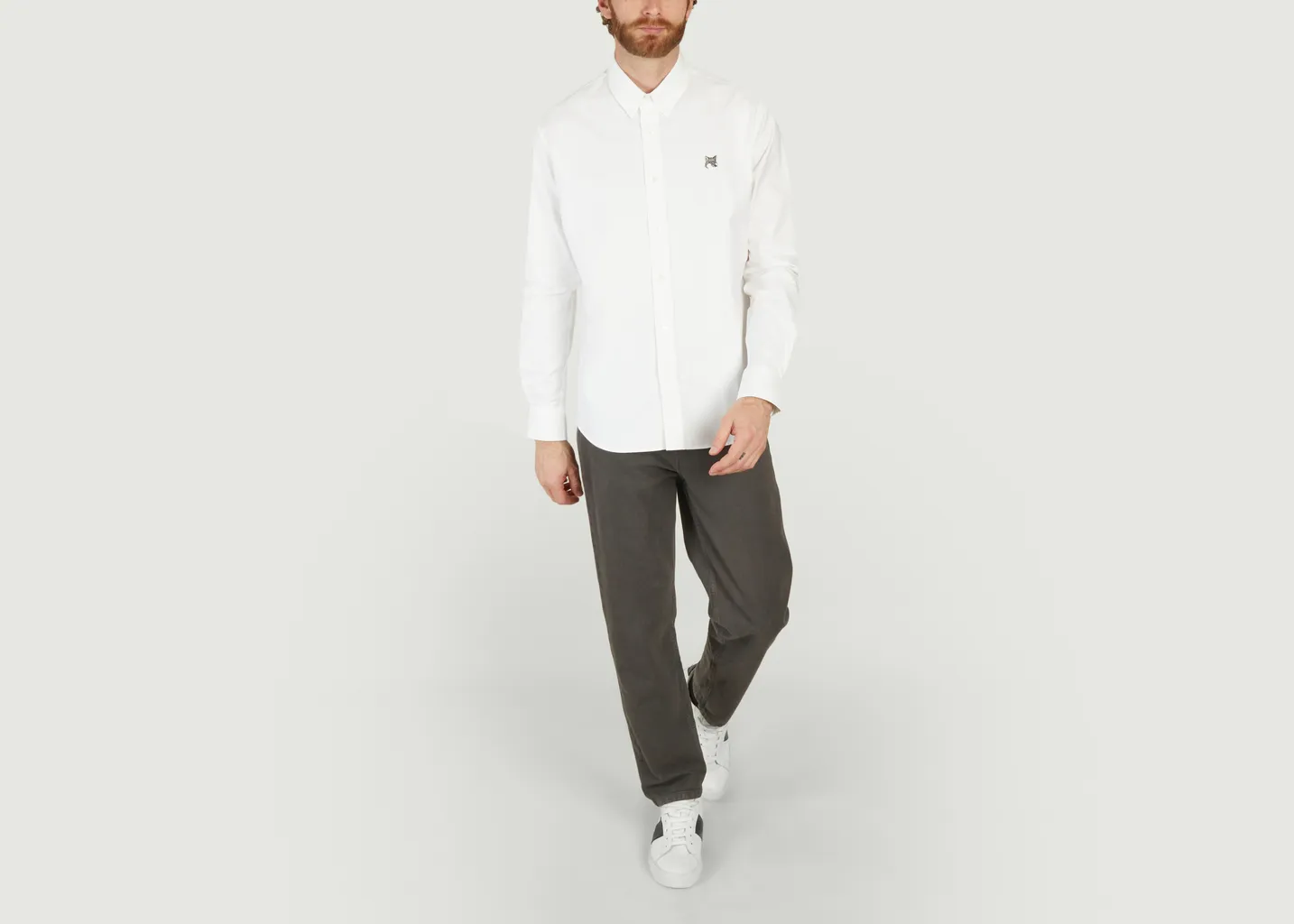 Chemise Fox Head Maison Kitsuné