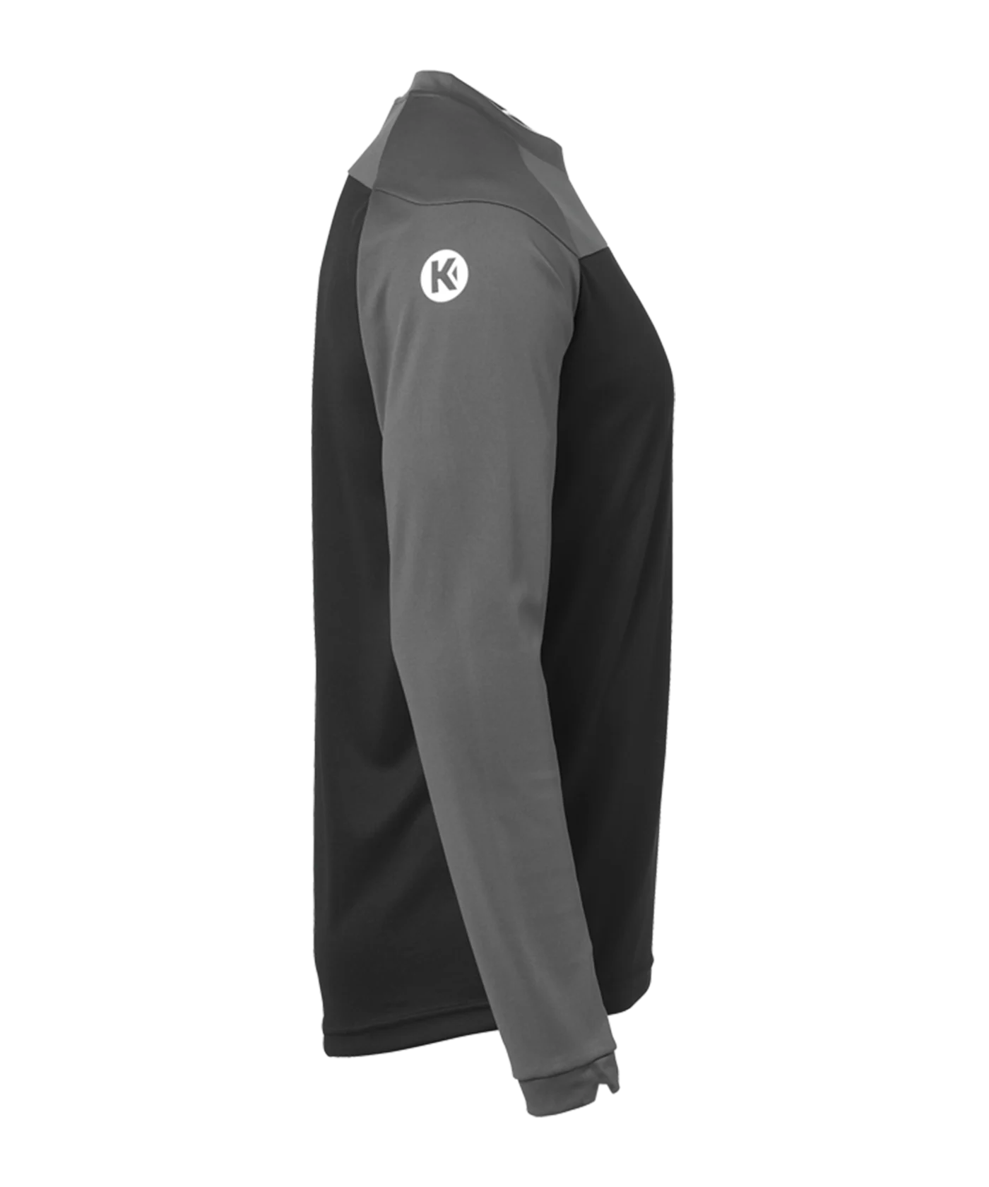 Kempa Prime Shirt langarm Schwarz Grau F01