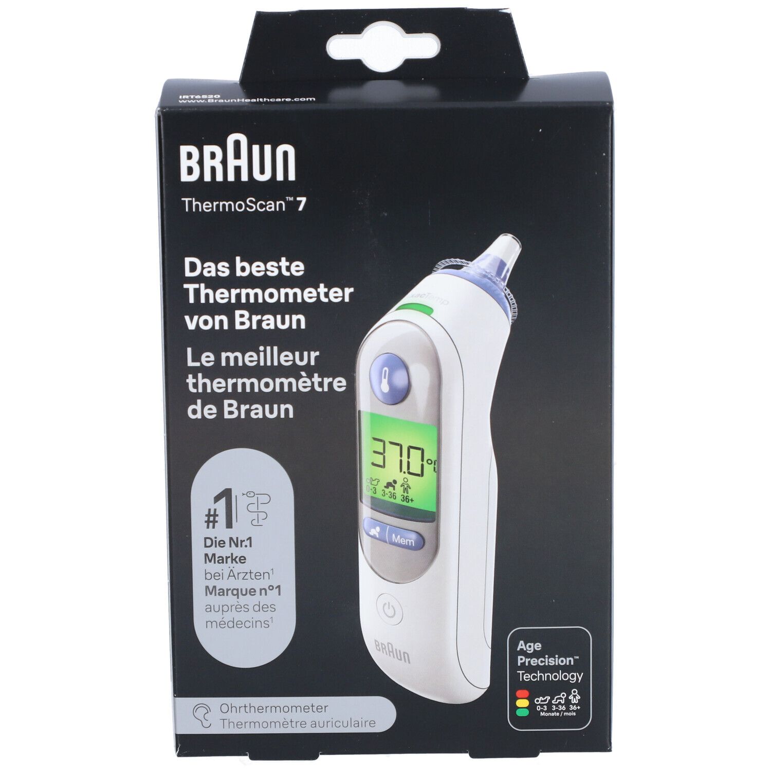ThermoScan® 7 Ohrthermometer