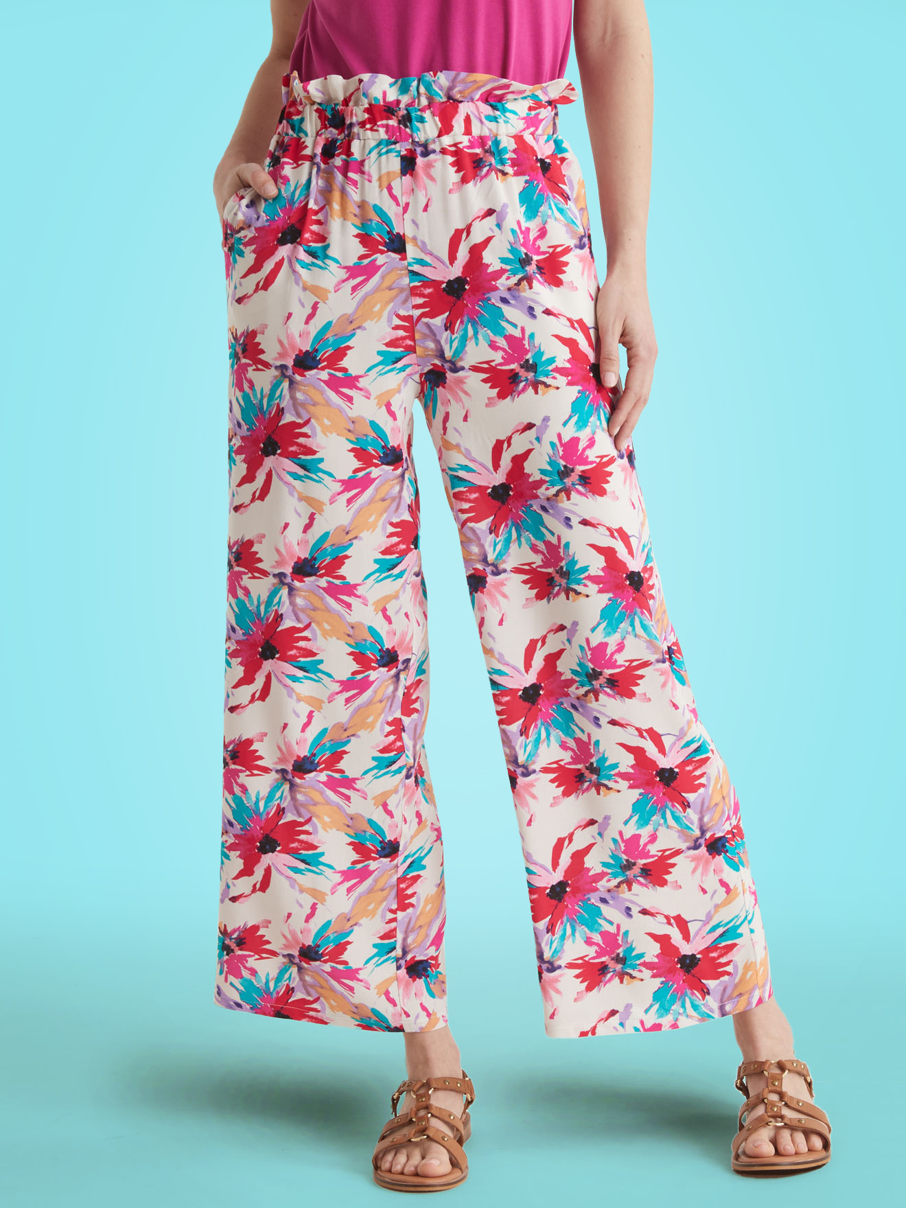 Pantalon ample et fluide