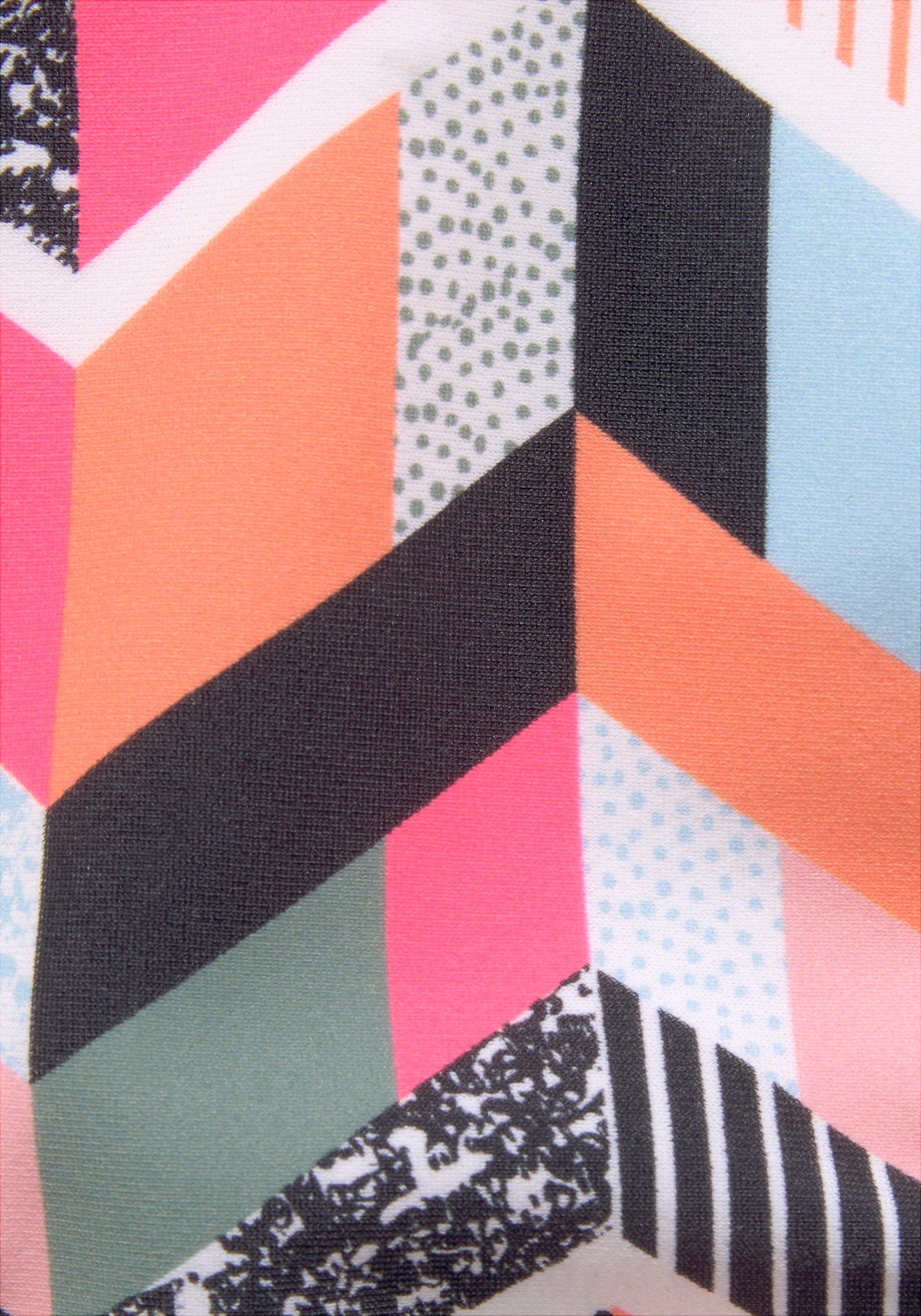 Buffalo Bustier-Bikini , mit geometrischem Print