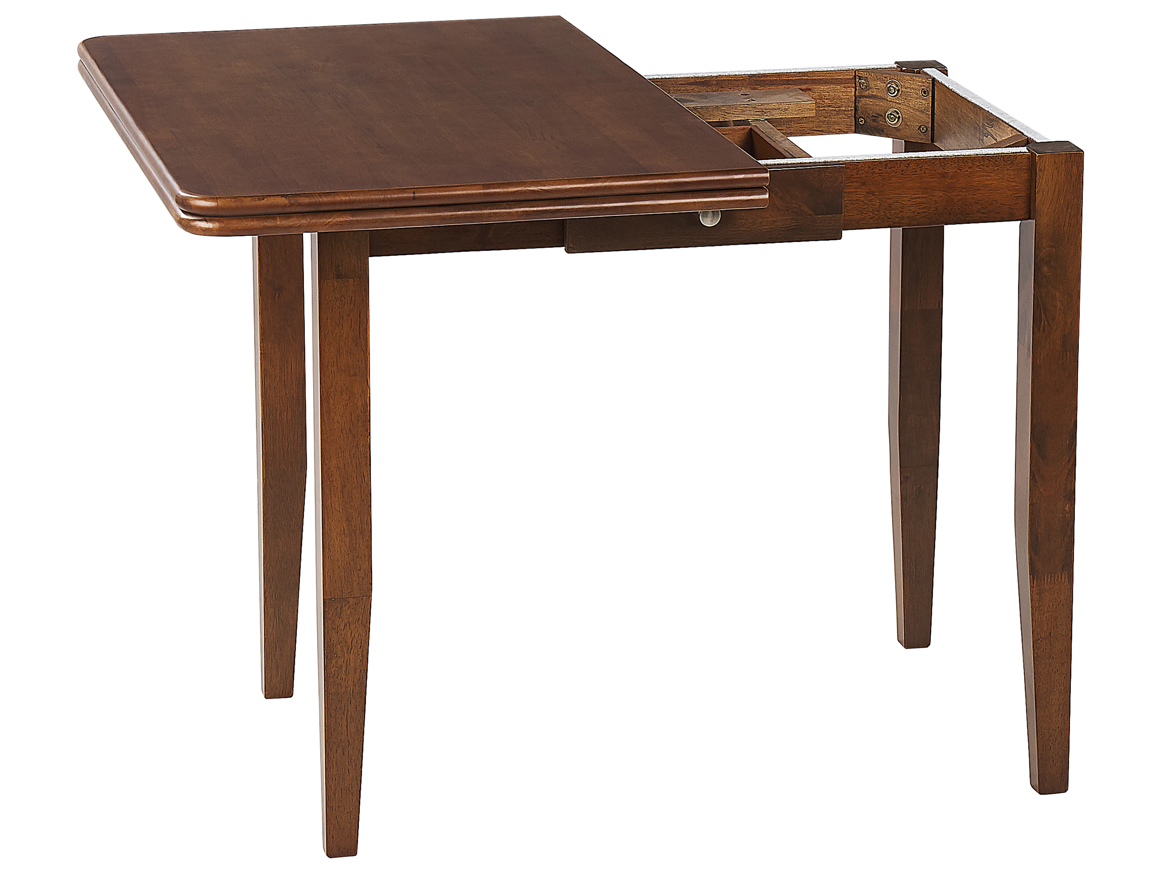 Eettafel uitschuifbaar MASELA Donkerbruin 60 cm Hout 90/120 cm