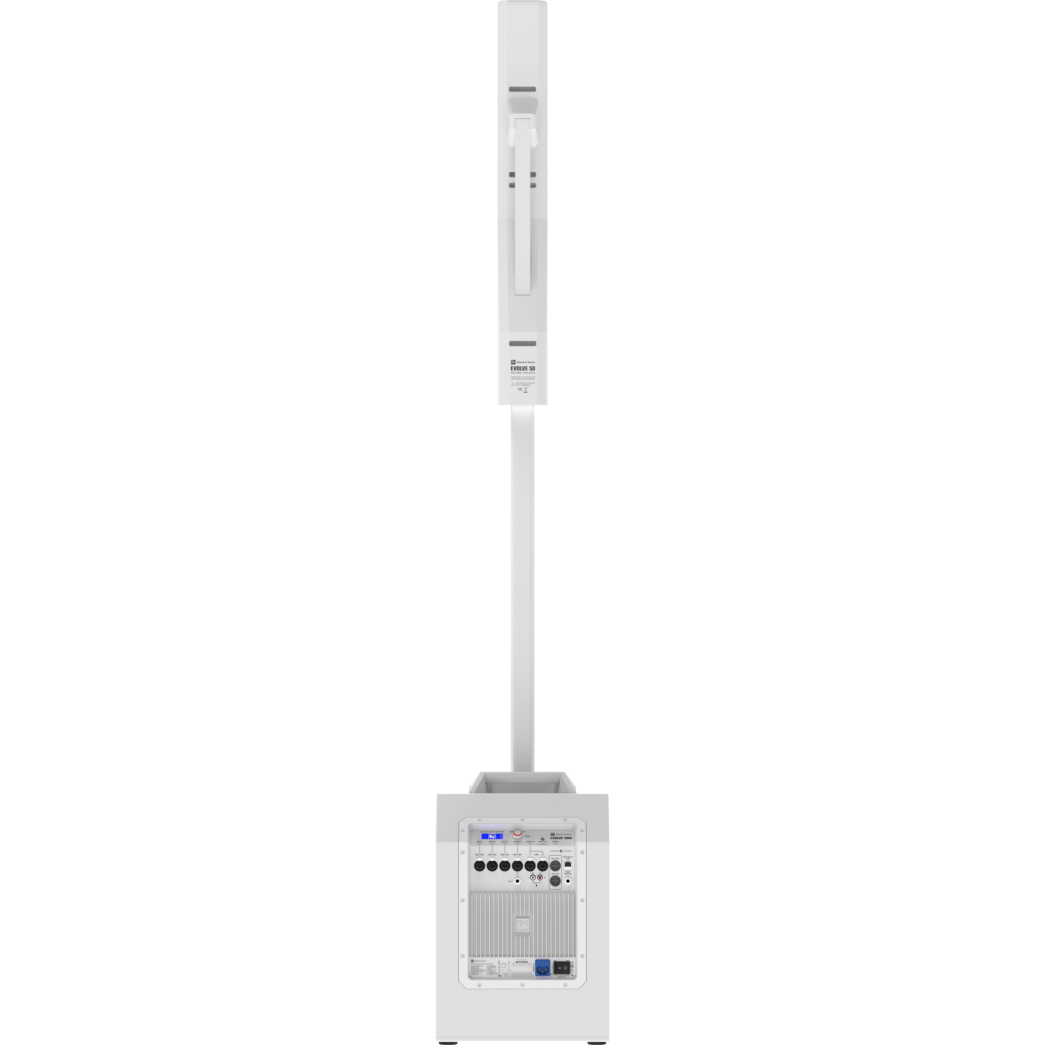 Electro-Voice Evolve 50M White portable speaker-zuilsysteem