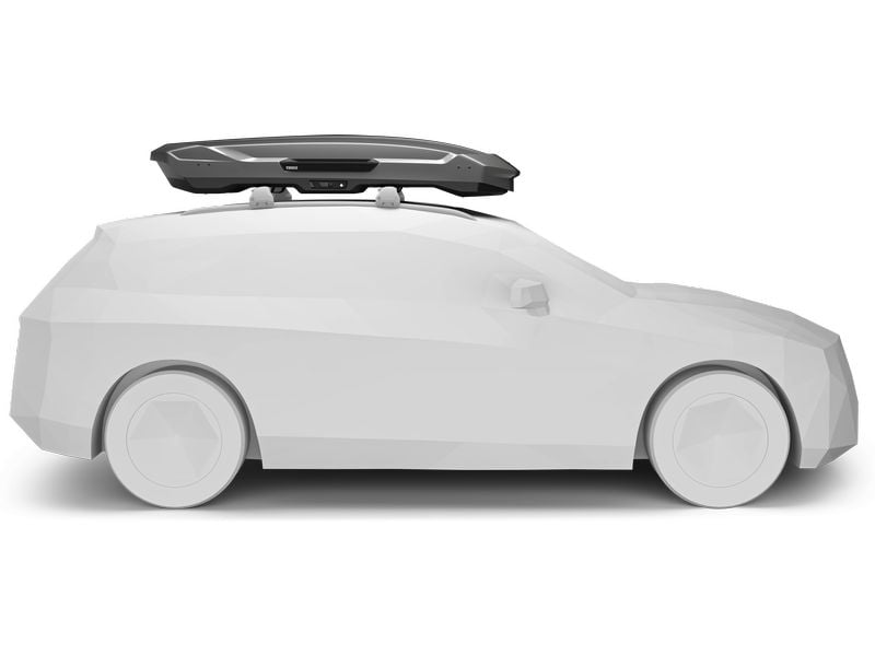 Thule Dachbox Motion 3 XL Low Grau Gepäckbox